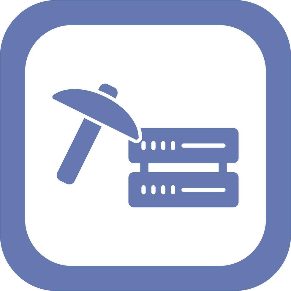 Data Mining Vector Icon