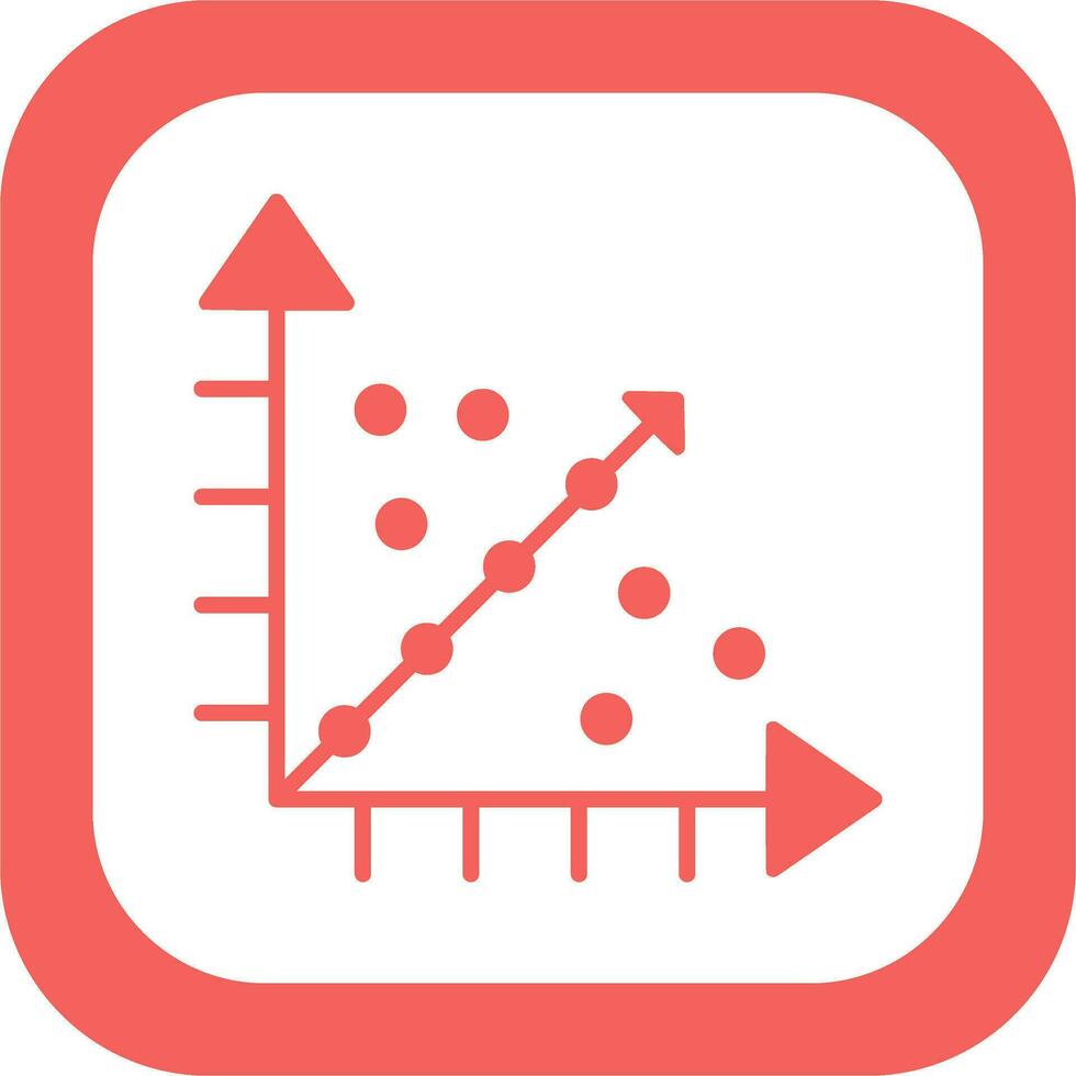 Regression Vector Icon