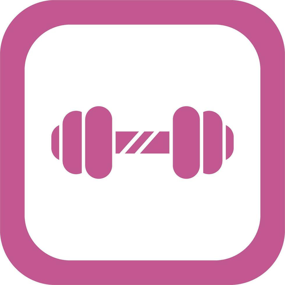 Dumbbell Vector Icon