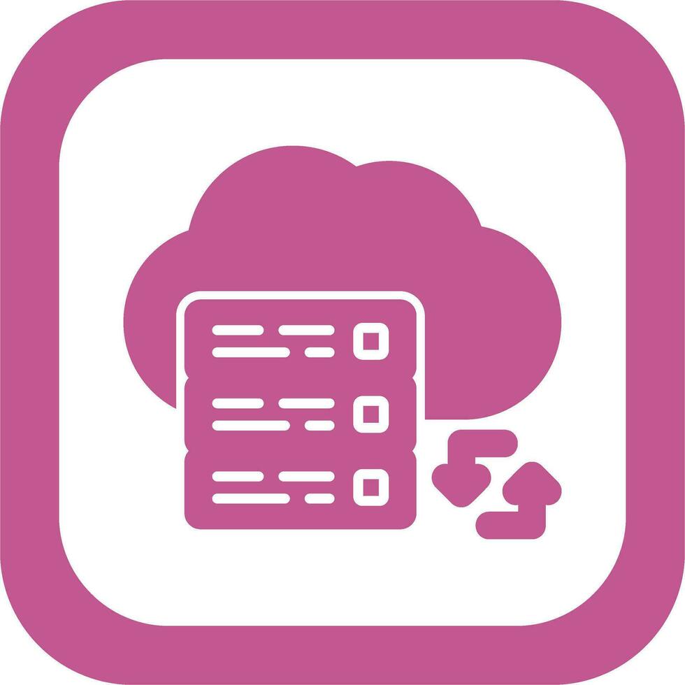 Data Storage Vector Icon