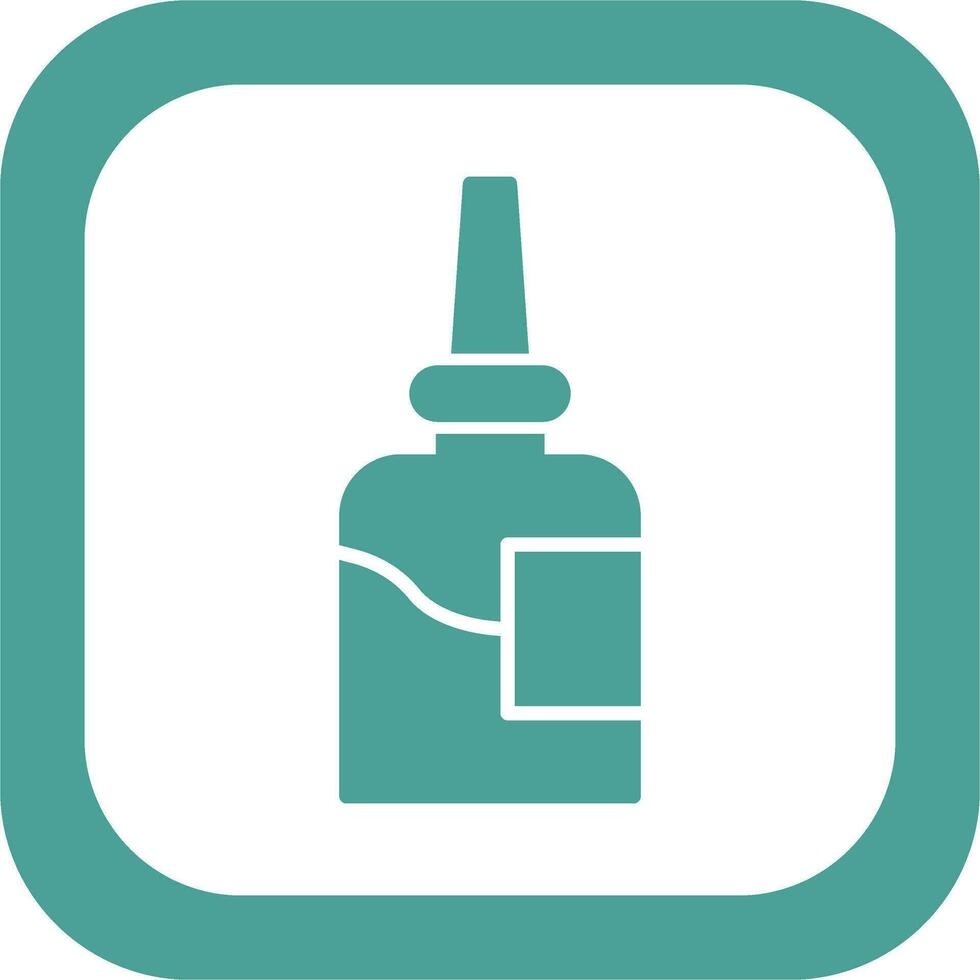 Nasal Spray Vector Icon