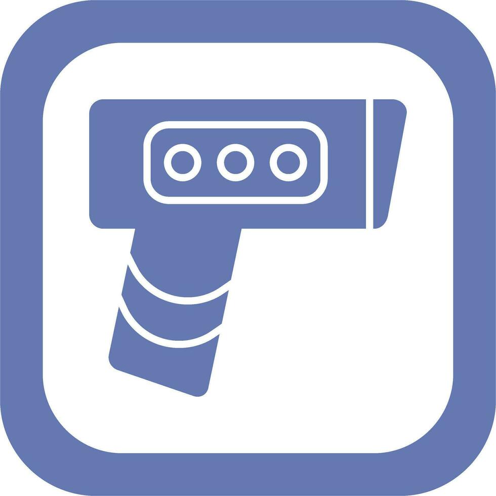 Thermometer Gun Vector Icon