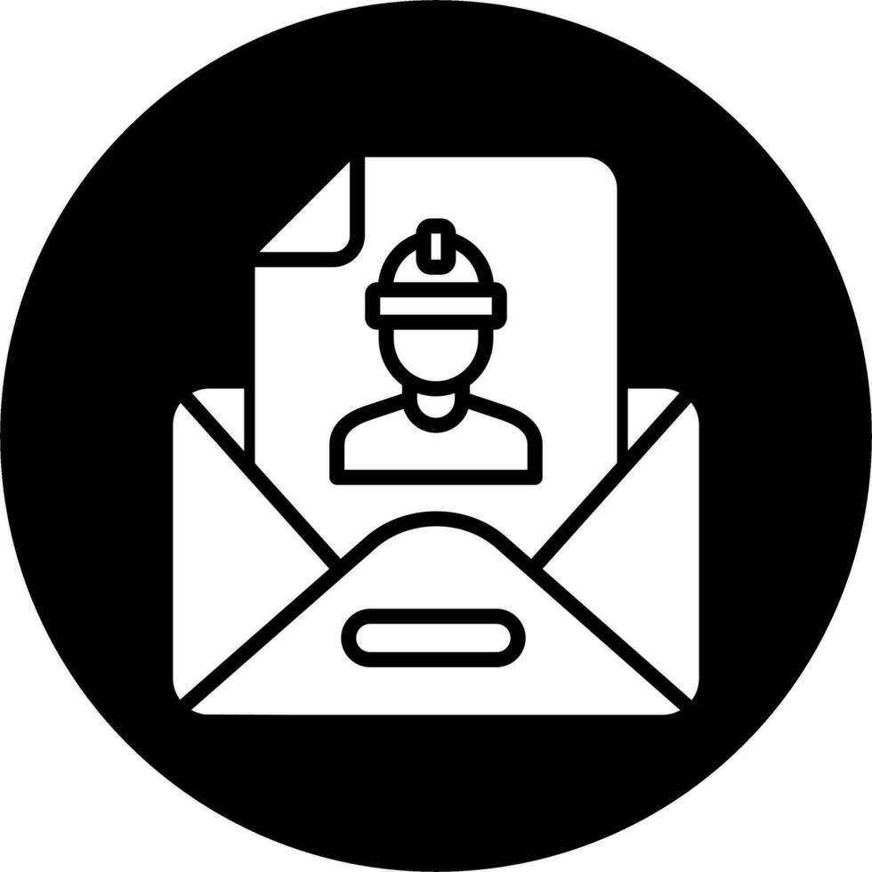 Recommendation Letter Vector Icon