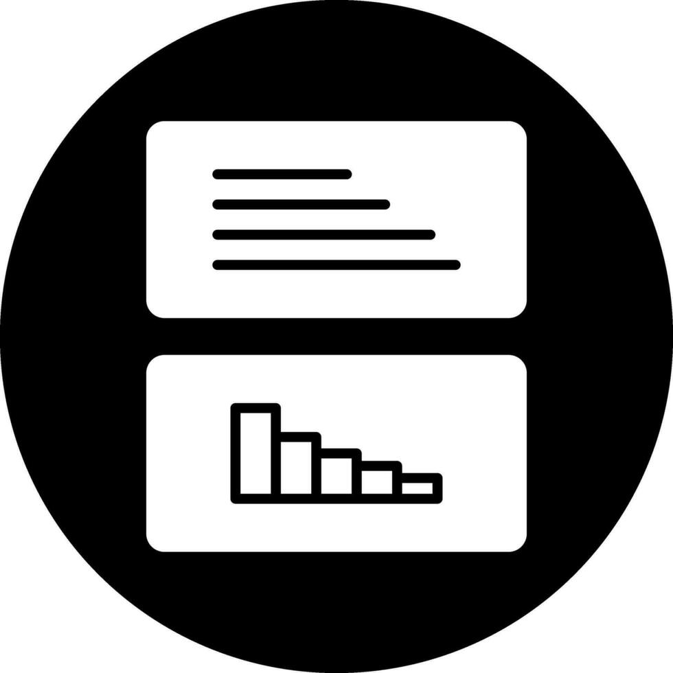 icono de vector de datos