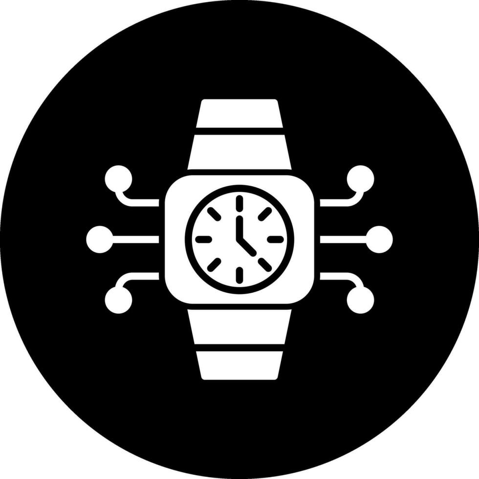 icono de vector de reloj inteligente