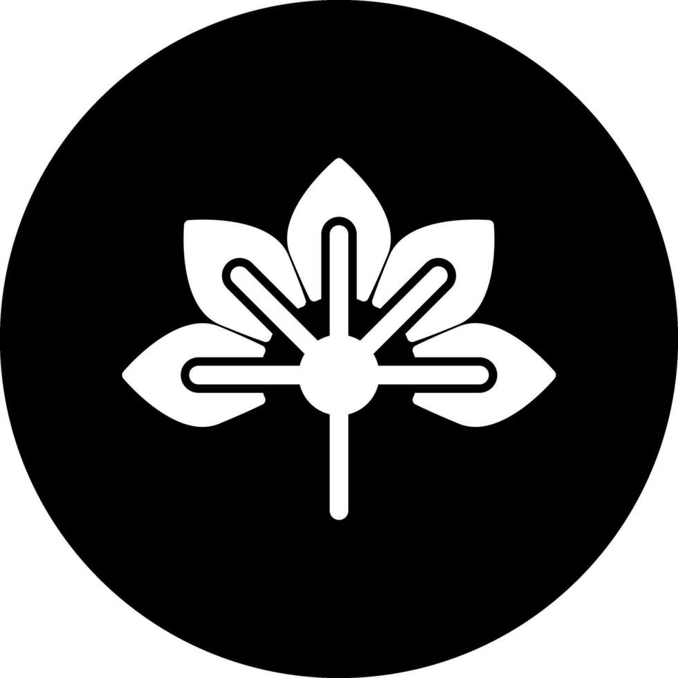 Japanese Aralia Vector Icon