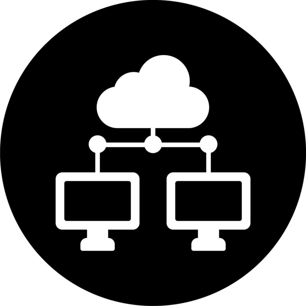 Cloud Computing Vector Icon