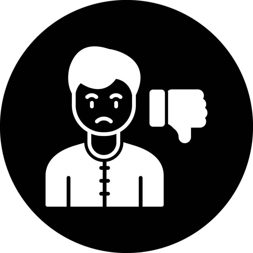 Dissatisfaction Vector Icon