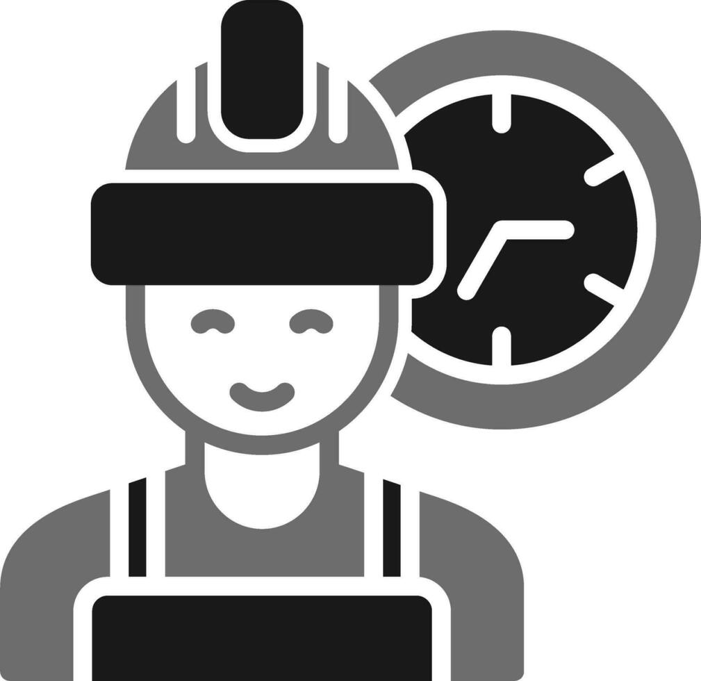 Working Hours Vector Icon