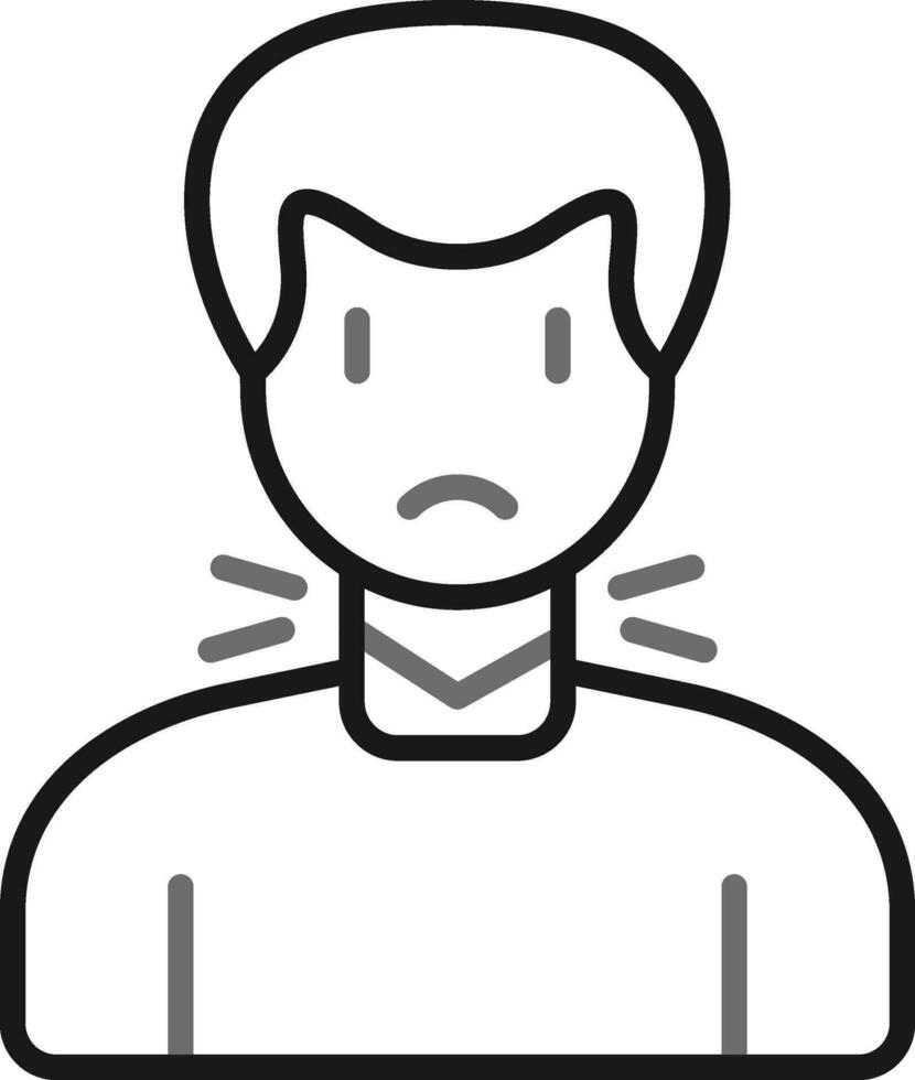 Thyroid Vector Icon