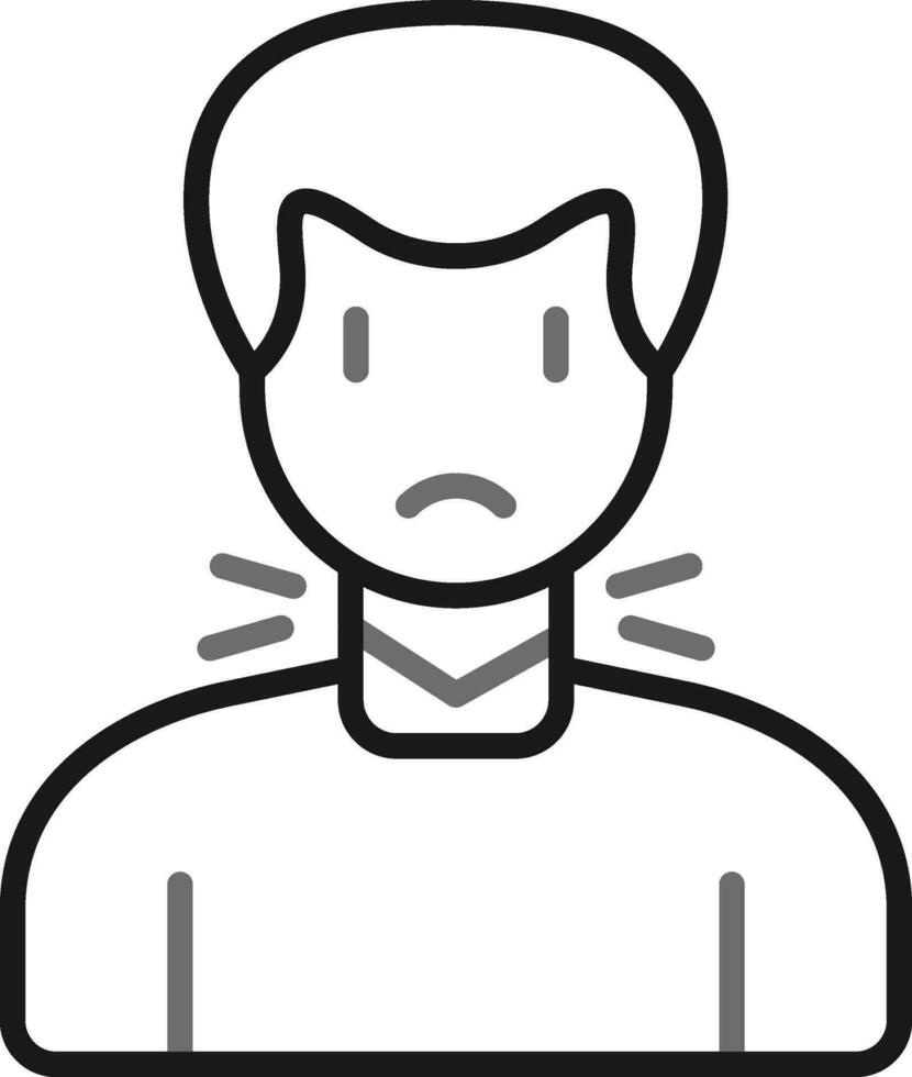 Thyroid Vector Icon