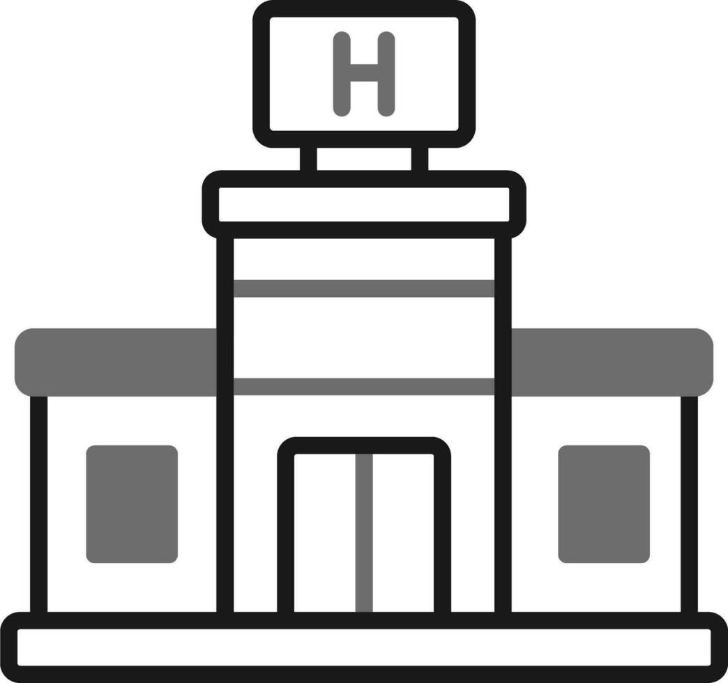 Hospital Vector Icon