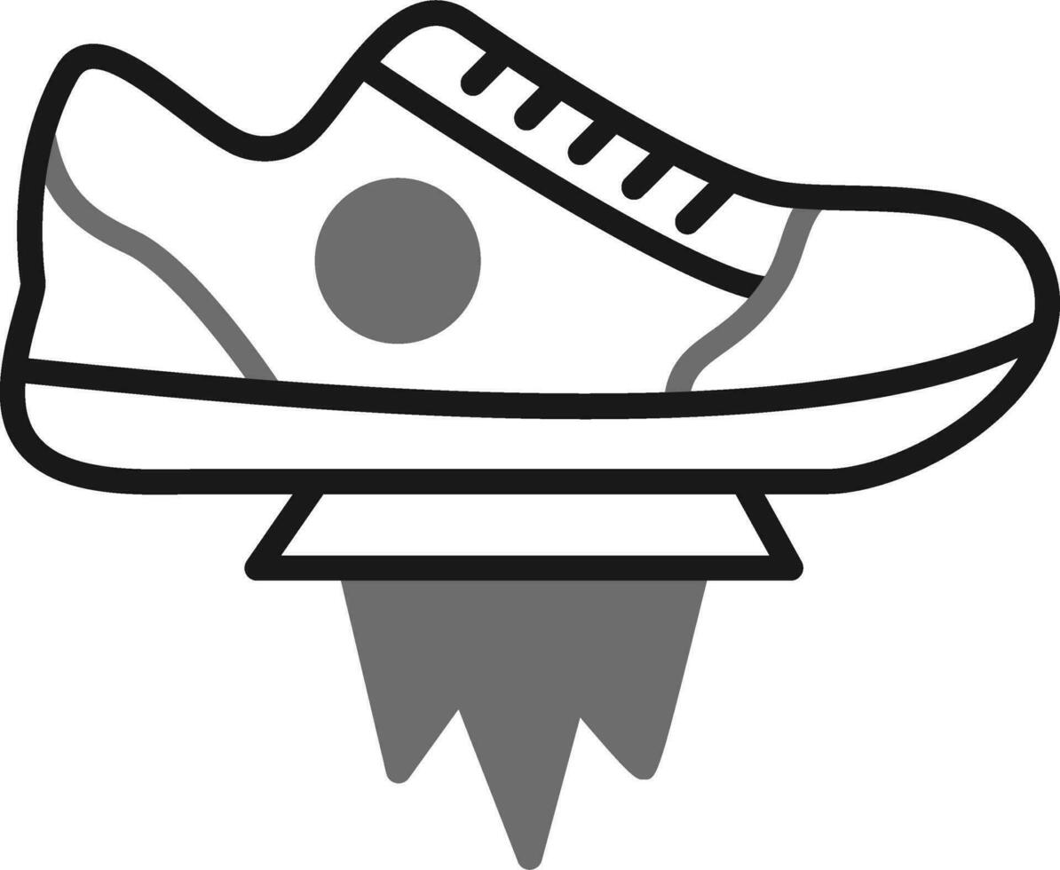 Flying Shoes Vector Icon