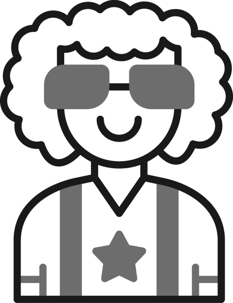 Rockstar Vector Icon