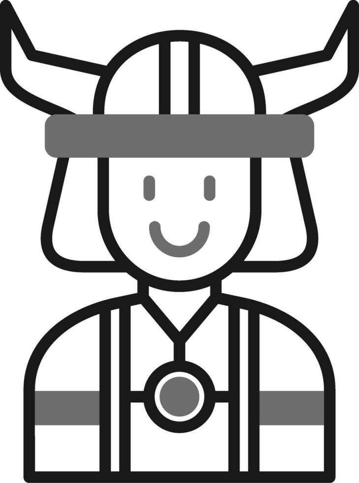 Viking Vector Icon