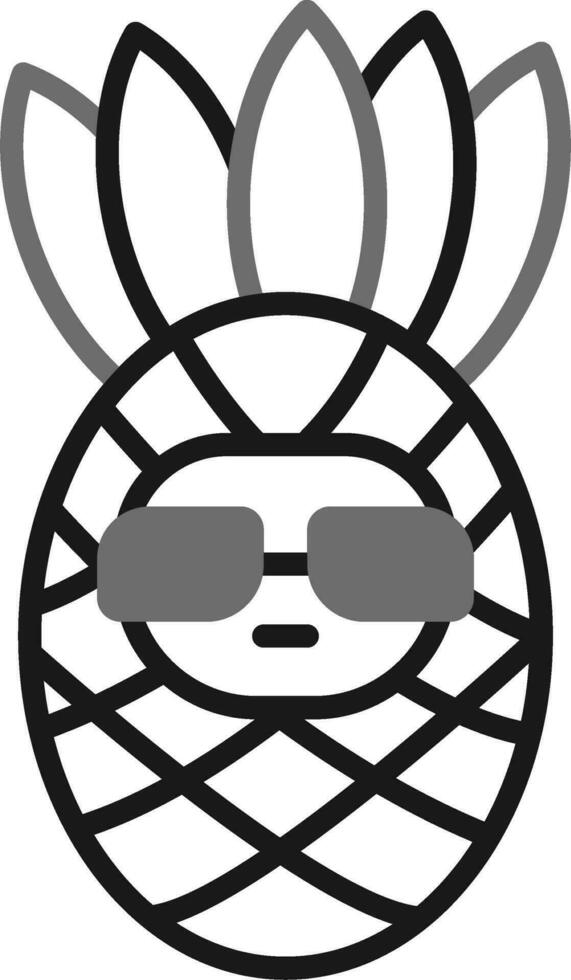Pineapple Vector Icon