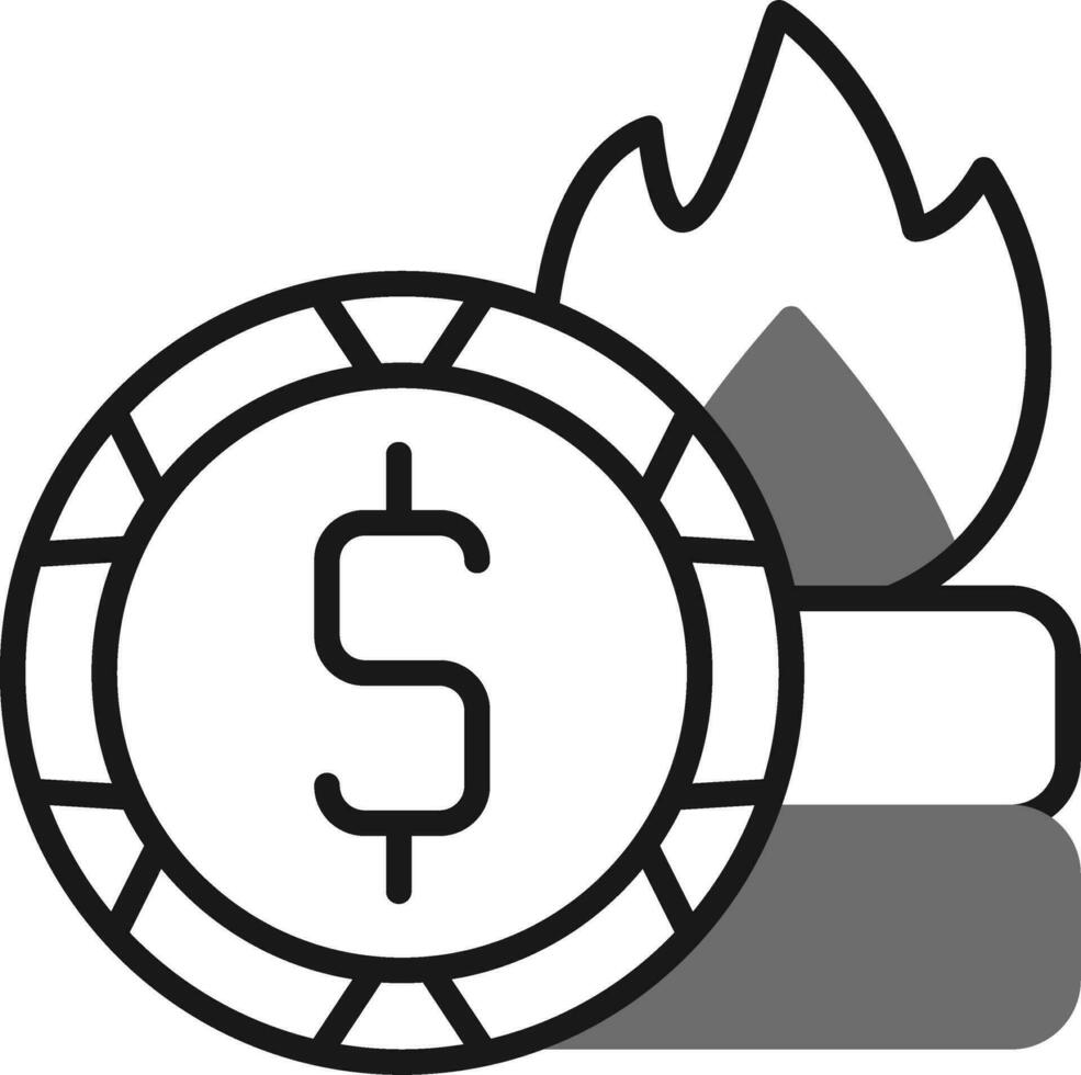 Burn Vector Icon