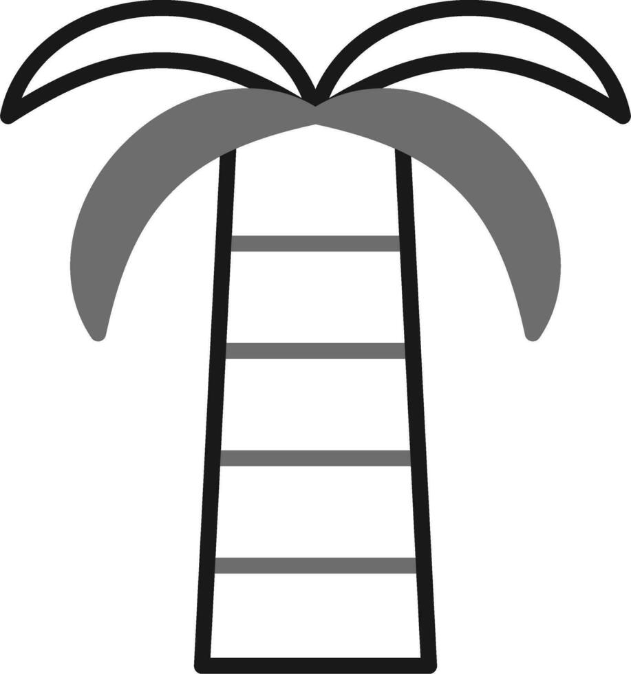 Coconut Palm Vector Icon