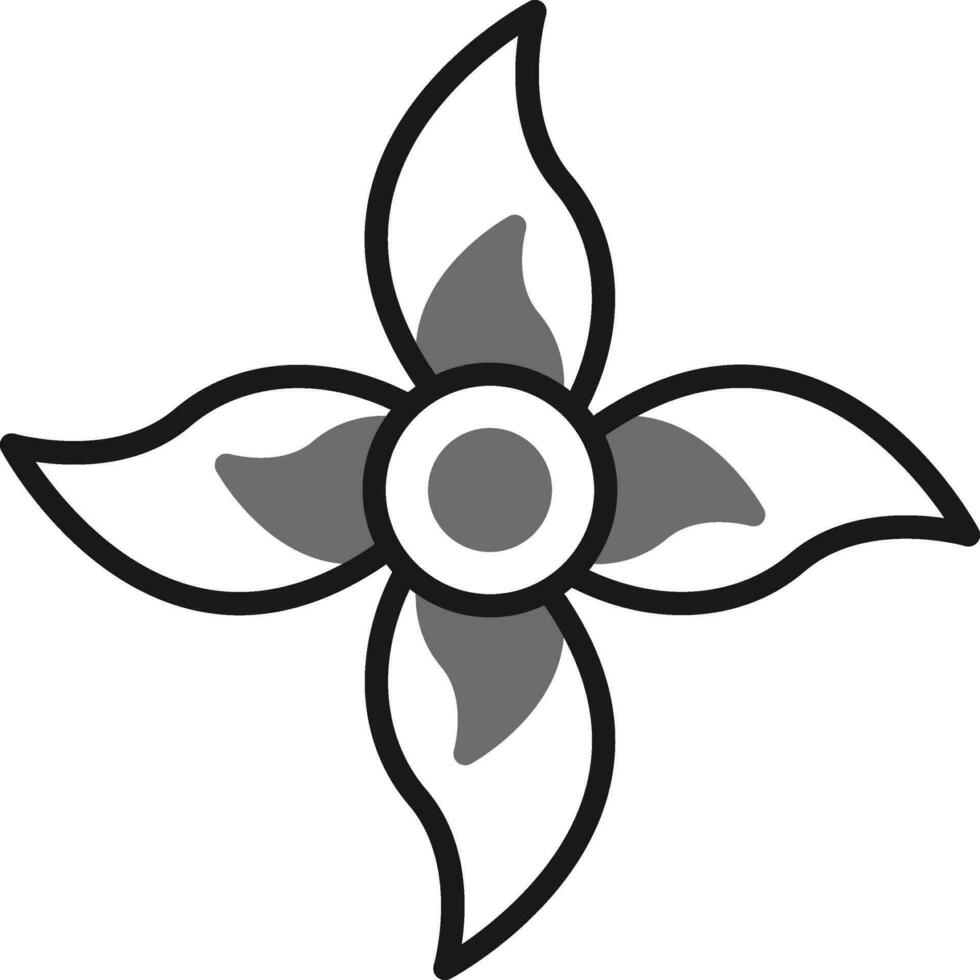 Plumeria Vector Icon
