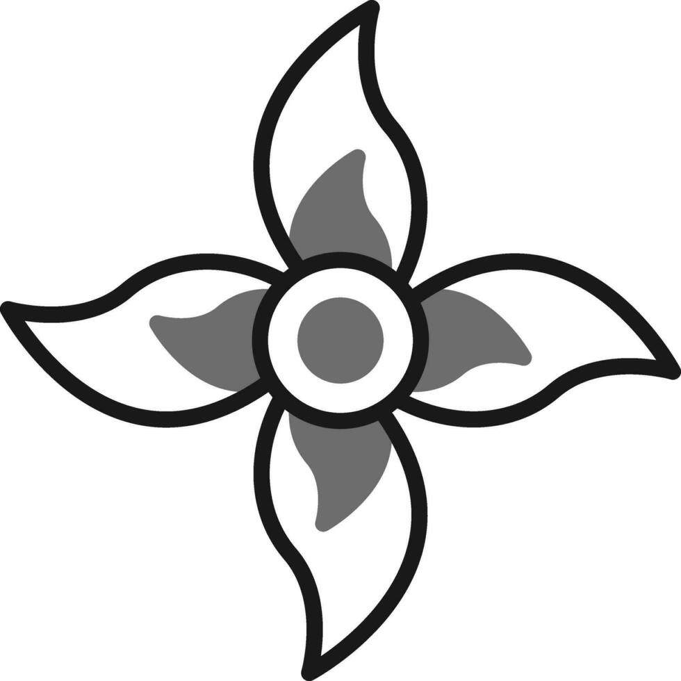 Plumeria Vector Icon