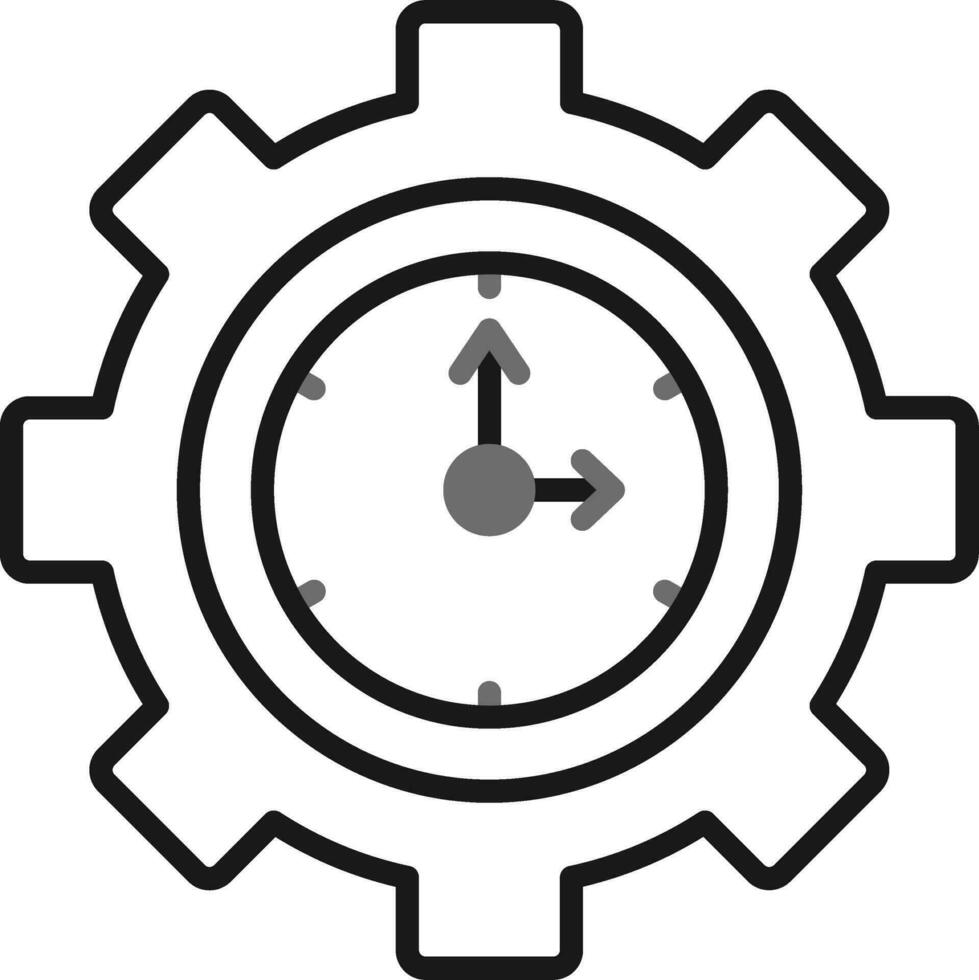 icono de vector de gestión de tiempo