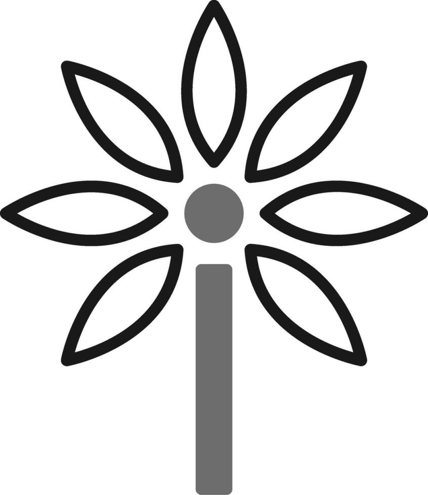 Schefflera Vector Icon