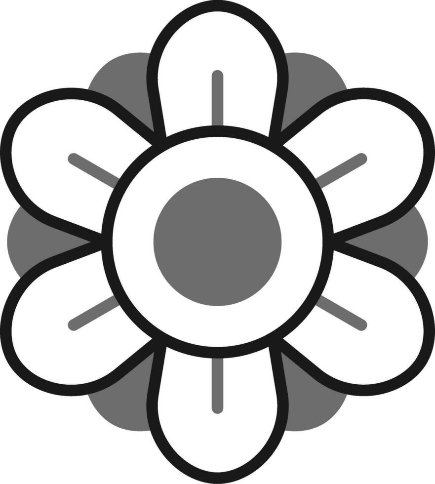 Dahlia Vector Icon