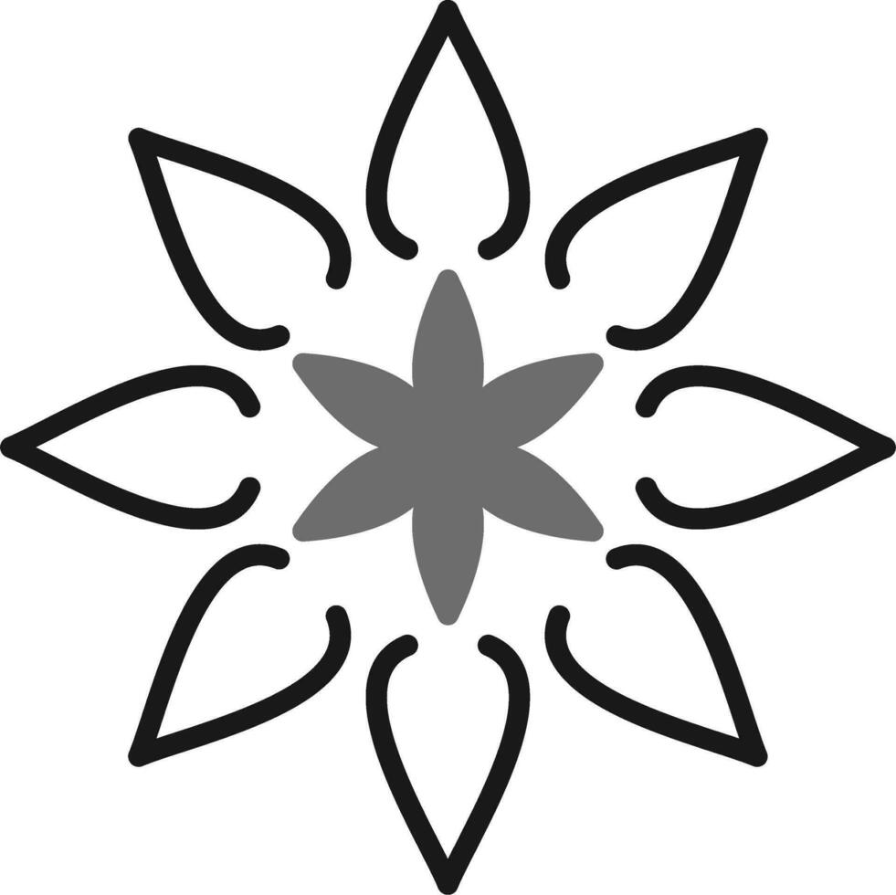Schefflera Vector Icon