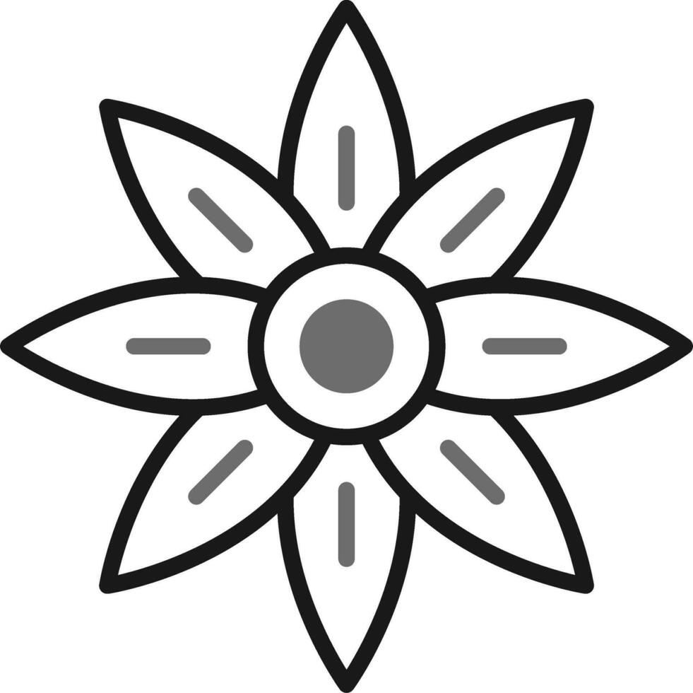 Tiger Lily Vector Icon