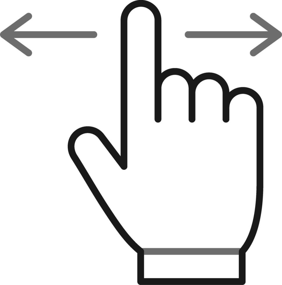 Swipe Vector Icon