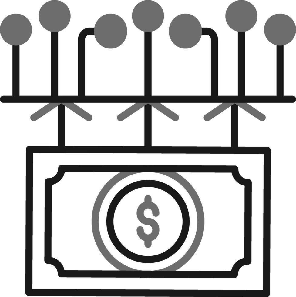 Digital Money Vector Icon