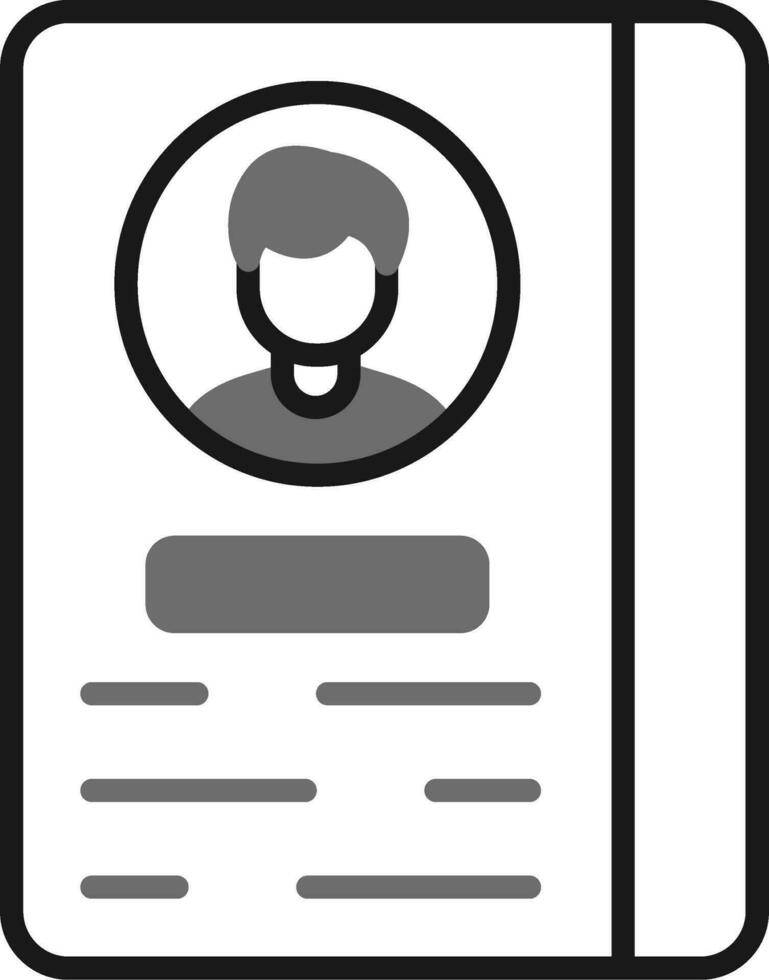 Profile Vector Icon