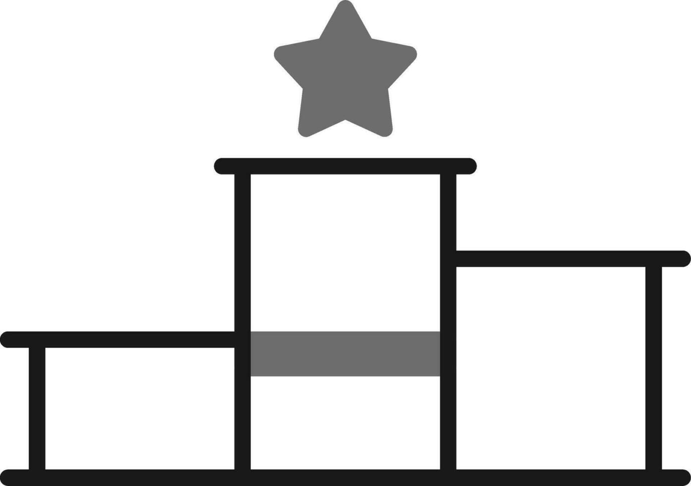 Podium Vector Icon