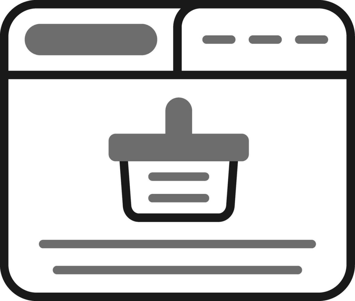 Online Sales Vector Icon