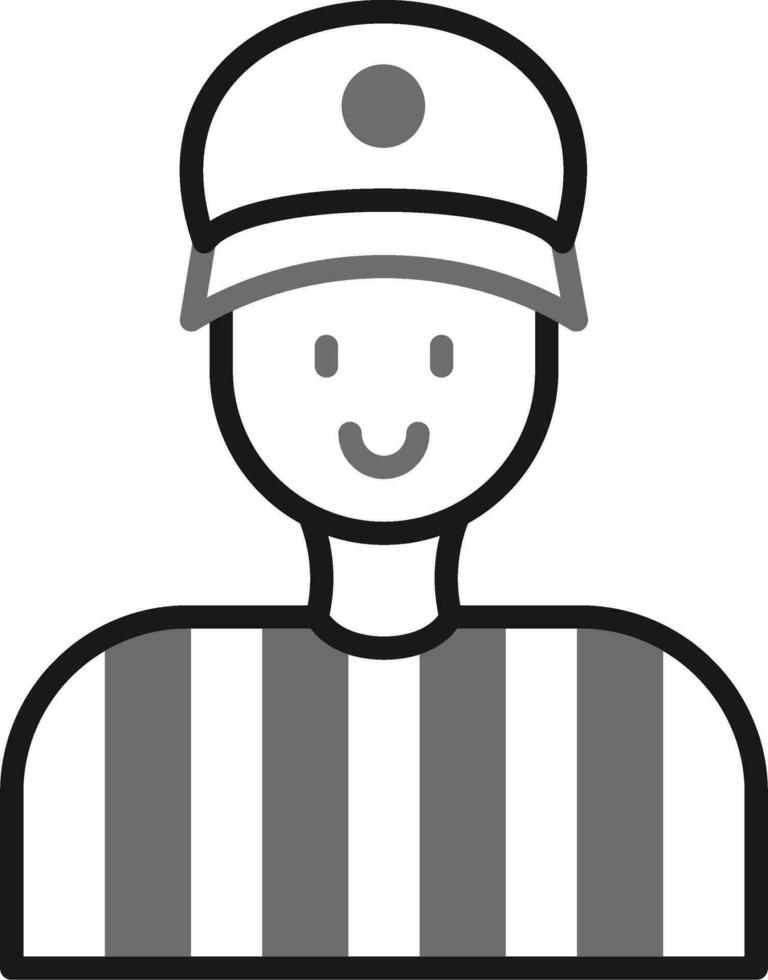 Referee Vector Icon