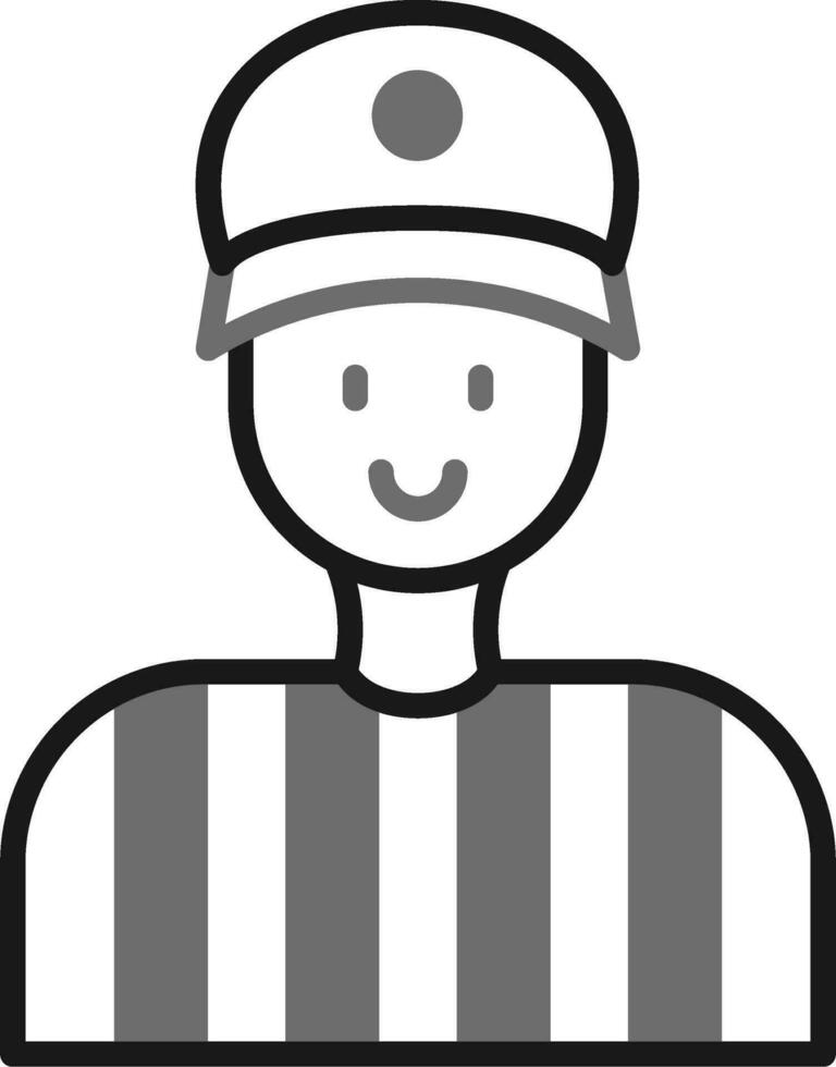 Referee Vector Icon