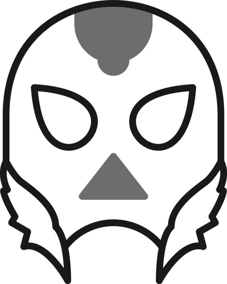 lucha mascaras vector icono