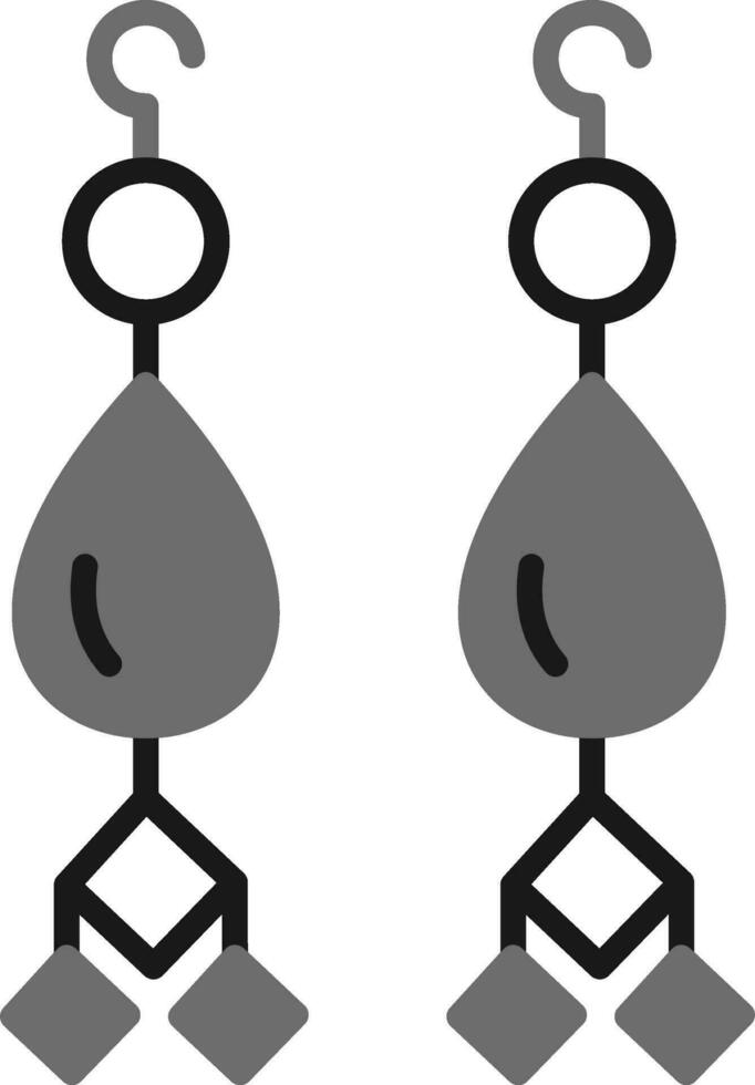 Earrings Vector Icon