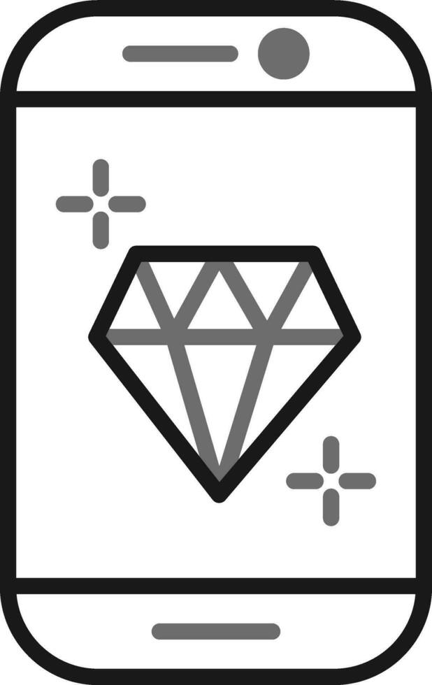 Diamond Vector Icon