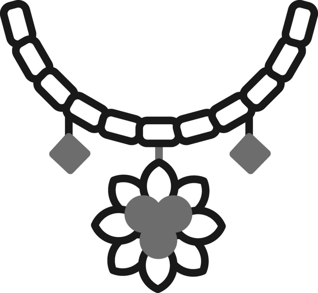 icono de vector de collar