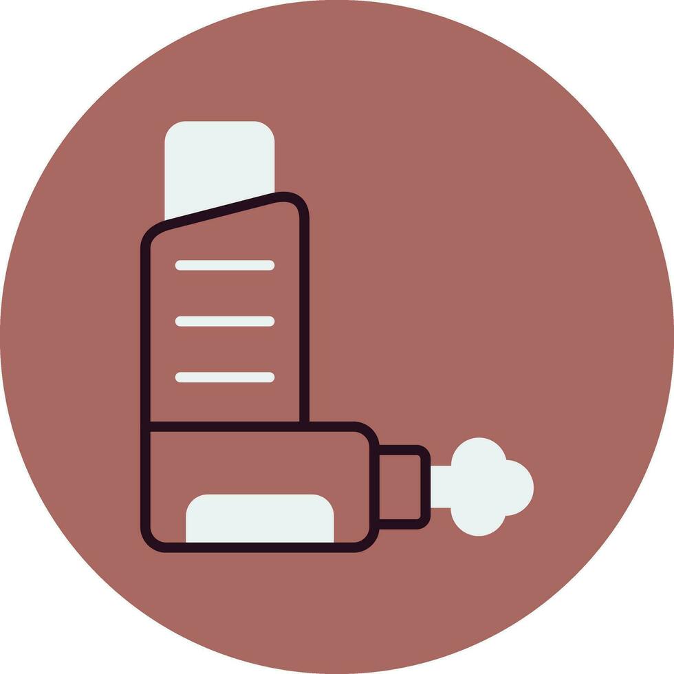 Inhaler Vector Icon