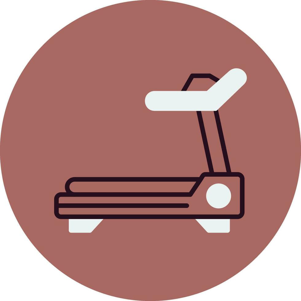 Treadmill Vector Icon