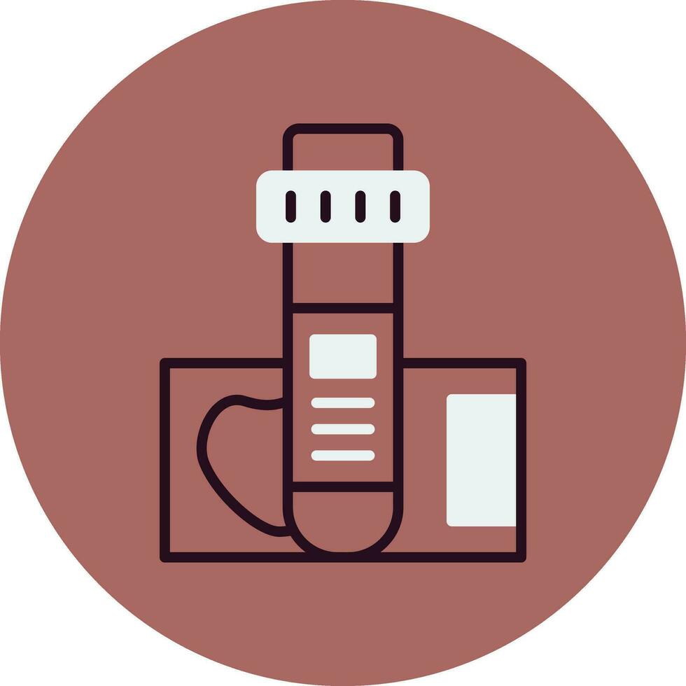 Blood Test Vector Icon