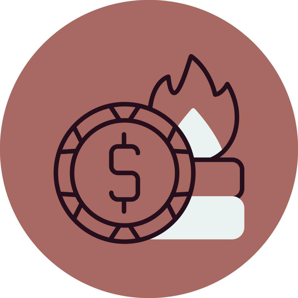 Burn Vector Icon