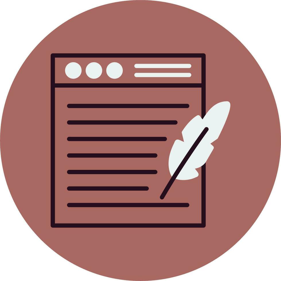 Feather Vector Icon