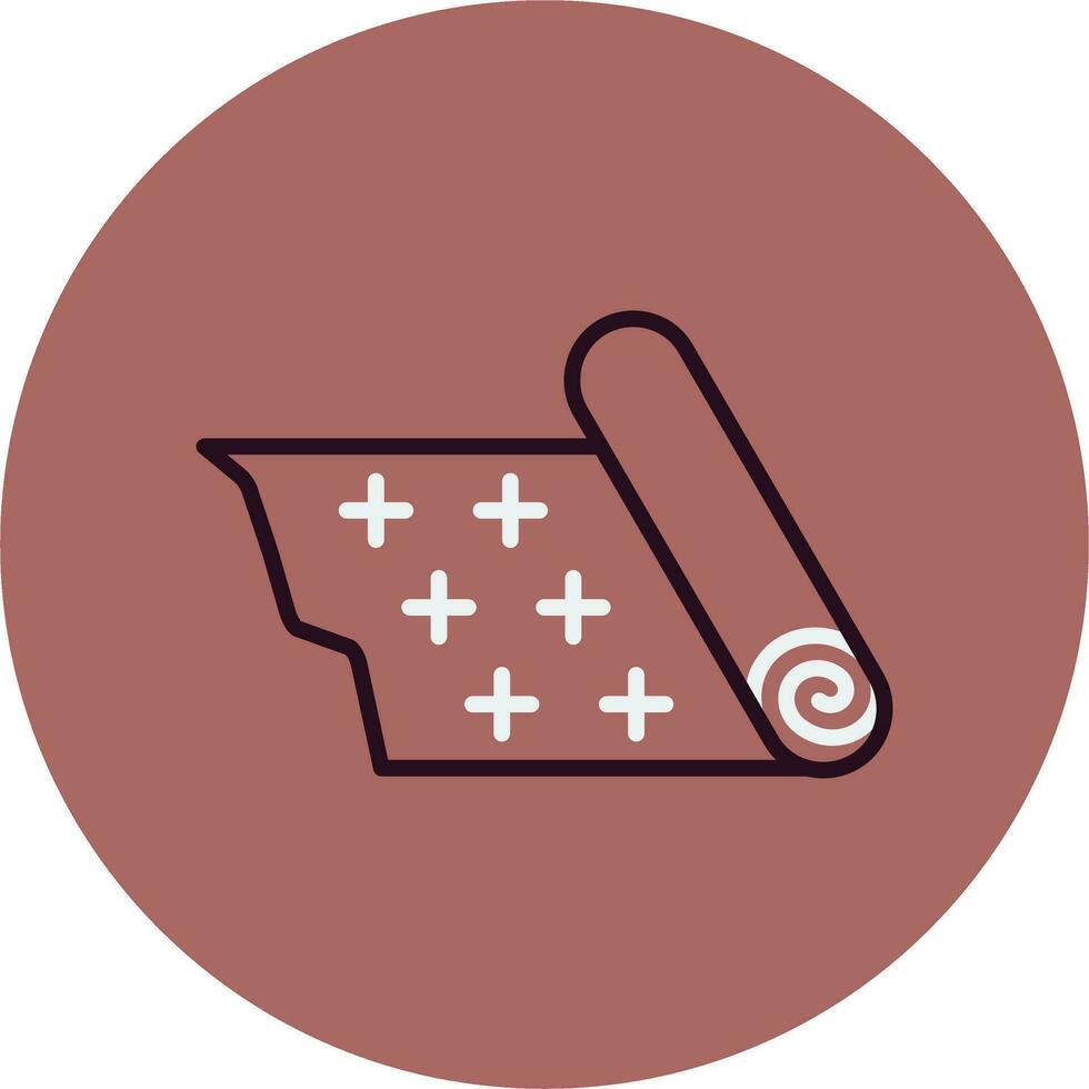 Roll Up Vector Icon