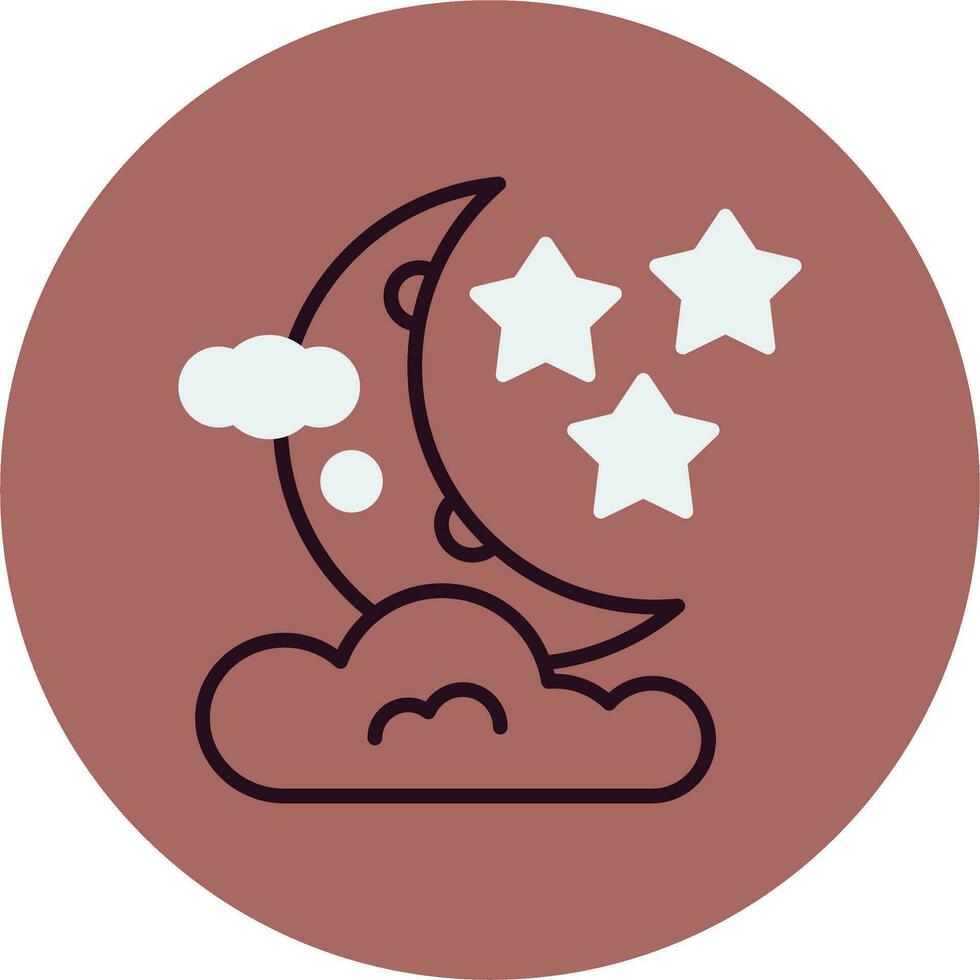 Moon Vector Icon