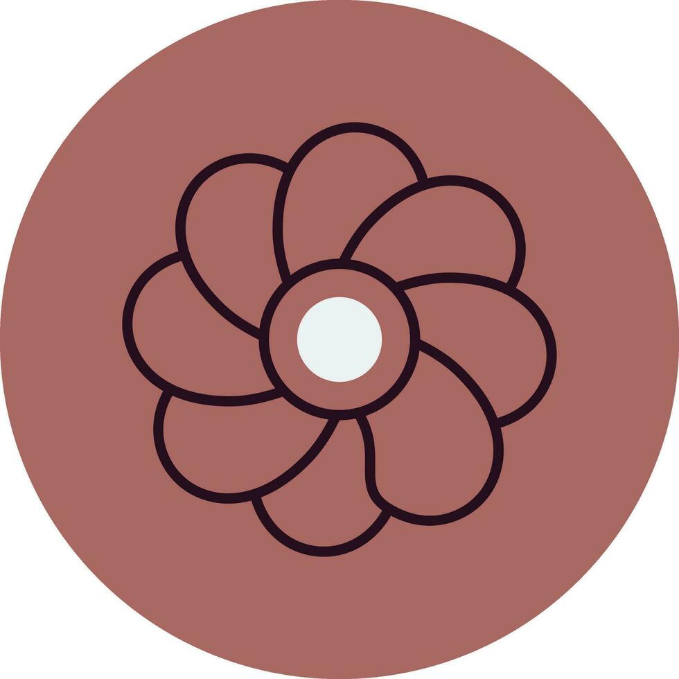 Oleander Vector Icon