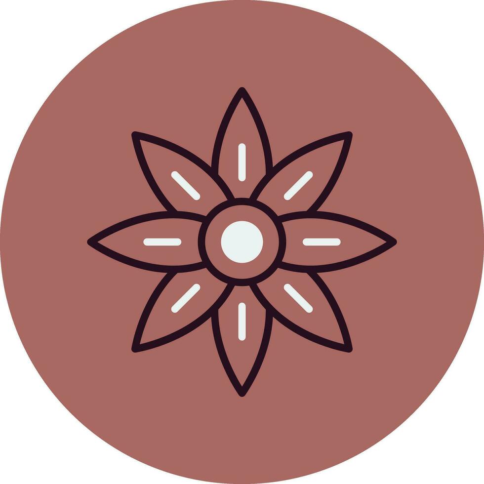 Tiger Lily Vector Icon