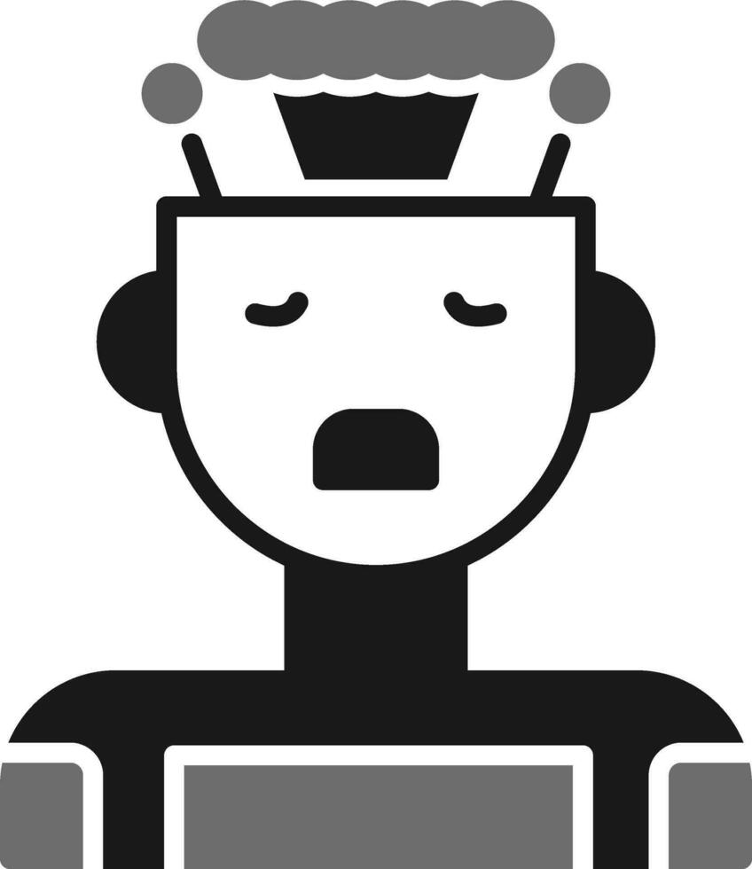 Burnout Vector Icon